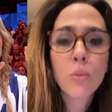Tatá Werneck fala no 'Domingão' sobre Isabel Teixeira nos bastidores de 'Quem Ama Cuida': 'Ela tem'