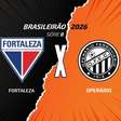 Fortaleza x Operário, AO VIVO, com a Voz do Esporte, às 18h
