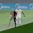 Ouça áudio do VAR de gol anulado do Athletico-PR por impedimento semiautomático