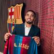 Barcelona anuncia Gabriel Jesus, que deixa a Premier League após quase uma década
