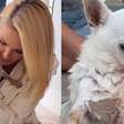Ana Hickmann emociona ao se despedir de pet: 'Chegou a hora de descansar'
