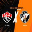 Vitória x Vasco: onde assistir, escalações e arbitragem