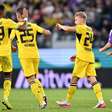 Dortmund goleia time da quinta divisão e avança na Copa da Alemanha