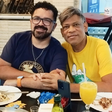 Viúvo de ex-vocalista da banda Calcinha Preta faz homenagem após morte do marido