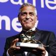 'Ninguém ri ou chora em idiomas diferentes', diz Clooney após receber Leão de Ouro em Veneza