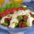 Receita fácil de picadinho de carne com molho branco