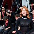 Festival de Cinema: Marina Ruy Barbosa aposta em preto total ousado e joias poderosas em Veneza