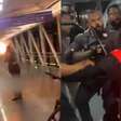 Entregadores soltam rojões no metrô em São Paulo após denúncias de agressão a colega