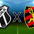 Ceará x Sport pela Série B: onde assistir ao vivo, horário e escalação