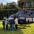 PRF realiza transporte aeromédico de emergência para socorrer bebê gravemente ferido na Serra Gaúcha