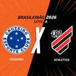 Cruzeiro x Athletico-PR, AO VIVO, com a Voz do Esporte, às 14h30