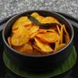 Chips de inhame assado com lemon pepper é meu "petisco favorito"