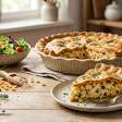 Torta de frango e milho rica em fibras e proteínas: receita saudável e prática