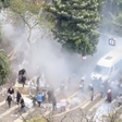 PM usa bomba de gás lacrimogêneo em ato de manifestantes de esquerda