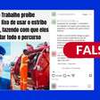 É falso que governo tenha proibido uso do estribo por garis
