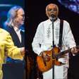 Gilberto Gil e Elton John se encontram nos bastidores do Rock in Rio: 'Você é uma lenda e um homem brilhante'