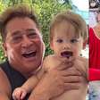 Barrado? Leonardo não apareceu na festa do filho de Virginia
