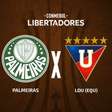 Palmeiras x LDU: onde assistir, escalações e arbitragem