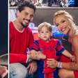 Maria Flor tenta unir Virginia e Zé Felipe durante aniversário do irmão; veja a cena