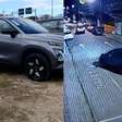Crianças furtam carro, batem em moto e são abordadas pela PM em SC