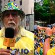 Apoiador viaja 6 horas com esposa e amigos para participar de ato com Flávio Bolsonaro
