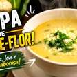 Sopa de couve-flor muito cremosa e saudável, uma refeição reconfortante que vai agradar a todos