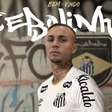 Santos anuncia a contratação de Everton Cebolinha, ex-Flamengo