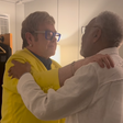 Elton John se derrete por Gilberto Gil nos bastidores do Rock in Rio: "você é uma lenda"