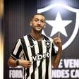 Ziyech tem rotina intensa no Botafogo: "Movido por um propósito"