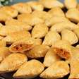 Pastel de forno com massa profissional super leve, gostosa e feita com poucos ingredientes