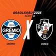 Grêmio x Vasco, AO VIVO, com a Voz do Esporte, às 14h30
