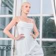 Casamento de Ana Hickmann e Edu Guedes: apresentadora posa belíssima com vestido de noiva acinturado e maxi laço, saia volumosa e decote drapeado; veja fotos!