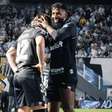 Santos da show de bola, debaixo de chuva, e vence Cruzeiro