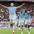 Manchester City "ignora" expulsão e vence United em jogo de superação