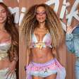 Frio? Brunna Gonçalves, Mari Bridi e mais famosas deixam barrigas à mostra em looks estilosos para o último dia de Rock in Rio. Veja +30 fotos!
