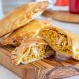 Pastel de forno saudável: massa caseira e recheio saboroso