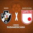 Vasco x Santa Fe, AO VIVO, com a Voz do Esporte, às 17h30