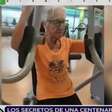 Iñaxi Lasa, 101 anos, entrou para a academia aos 94, venceu câncer e Covid-19, e cortou farinha e açúcar da dieta; 'vovó fitness' entrega valioso segredo de vida: 'Exercício é a melhor coisa que uma pessoa idosa pode fazer pela própria saúde. E também é o melhor remédio para a longevidade'