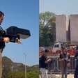 Drone abatido nos arredores do STF: vídeo mostra dispositivo usado pela segurança