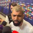 Gabigol discute com repórter sobre Neymar: "Atrapalhou o quê?"