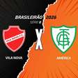 Vila Nova x América-MG: onde assistir, escalações e arbitragem