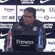 Executivo de futebol lamenta eliminação e mantém Diniz no Corinthians