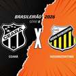 Ceará x Novorizontino: onde assistir, escalações e arbitragem