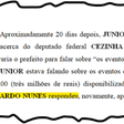 STF e PGR travam investigação sobre envolvimento de Cezinha de Madureira em desvio de emendas em SP