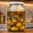 Conserva de batatinha estilo batata calabresa bem temperada e fácil, um petisco sensacional