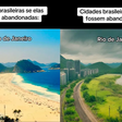 Inteligência Artificial recria cidades brasileiras em um inquietante cenário de abandono