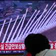 Coreia do Norte lança dois mísseis balísticos ao mar
