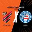 Athletico-PR x Bahia, AO VIVO, com a Voz do Esporte, às 18h