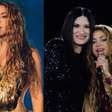 Shakira estreia residência em Madri e convida Laura Pausini para cantar "Antología" (VÍDEO)