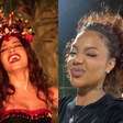 Musa da Grande Rio, Brunna Gonçalves revela se Ludmilla vai à escola de samba após coroação de Anitta como Rainha de Bateria: 'Não tem como ela...'